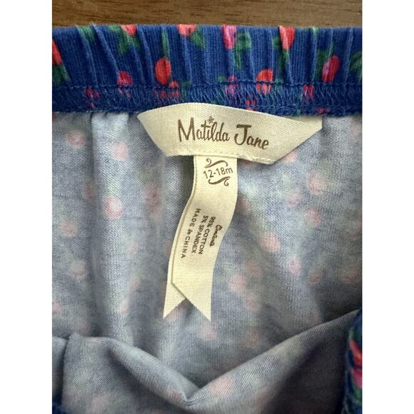 Matilda Jane Make Believe Joyful Joyful Diaper Cover 12/18M - Picture 3 of 4